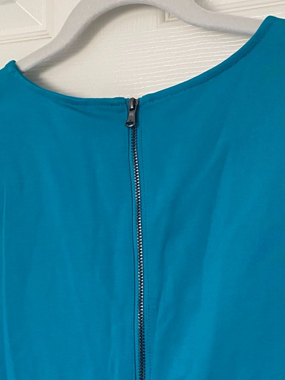 Kobi Halperin NWT | Maddy Twist Front Mini Dress in Turquoise - Picture 7 of 11